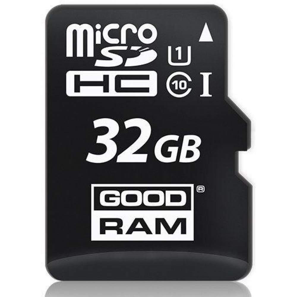 Карта памяти Goodram microSDHC 32GB Class 10 UHS I + adapter
