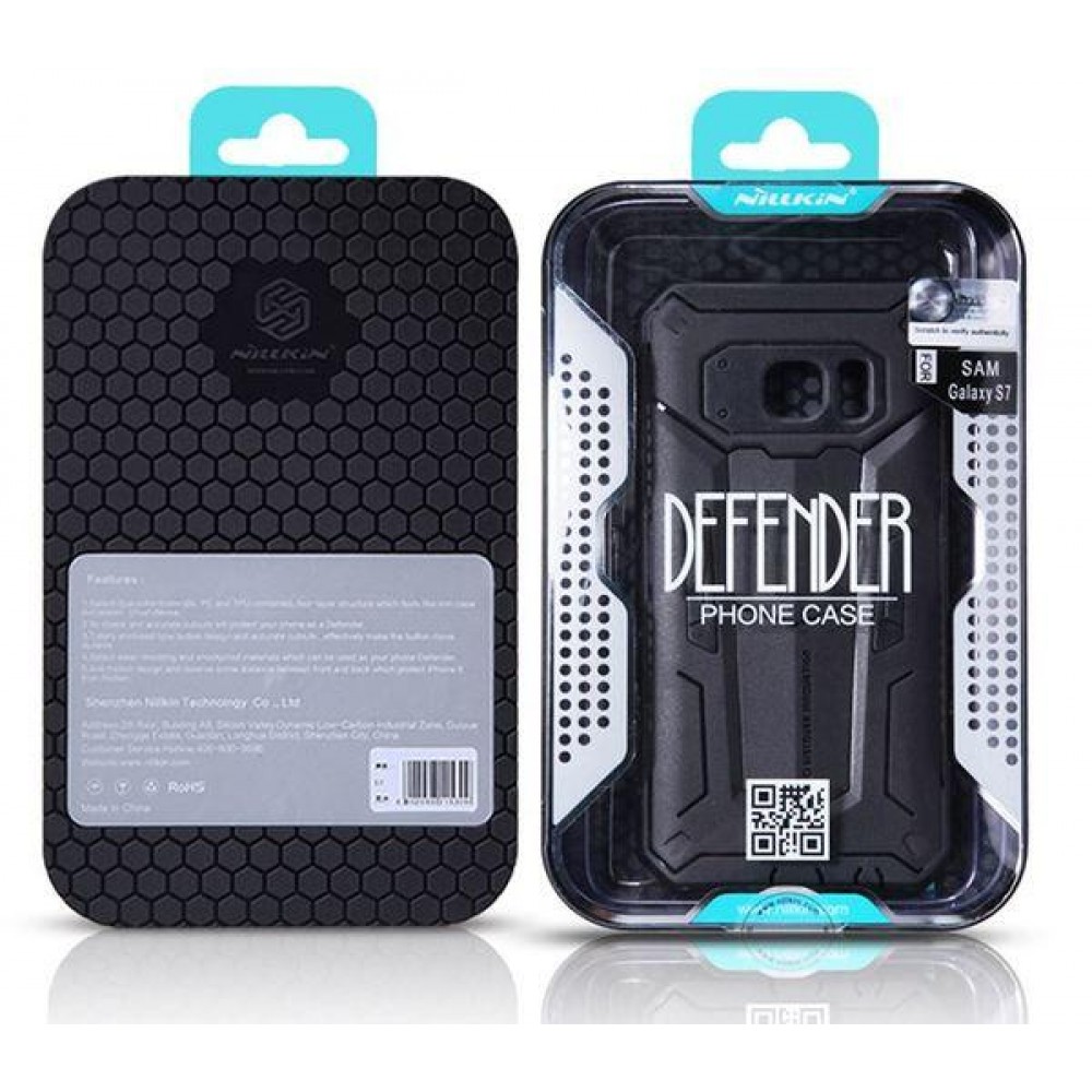 Чехол Nillkin Samsung G930/S7 Flat Defender II Black
