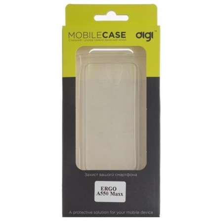 Чехол DiGi ERGO A550 Maxx Transparent
