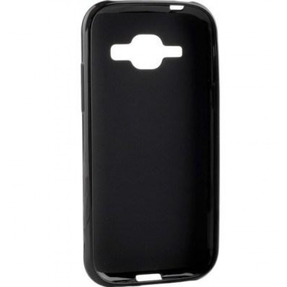 Чехол Melkco Samsung J1 mini/J105 Poly Jacket TPU Black