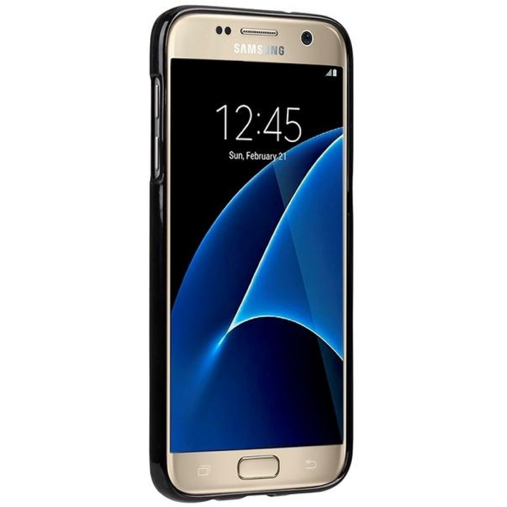 Чехол Melkco Samsung G930/S7 Poly Jacket TPU Black
