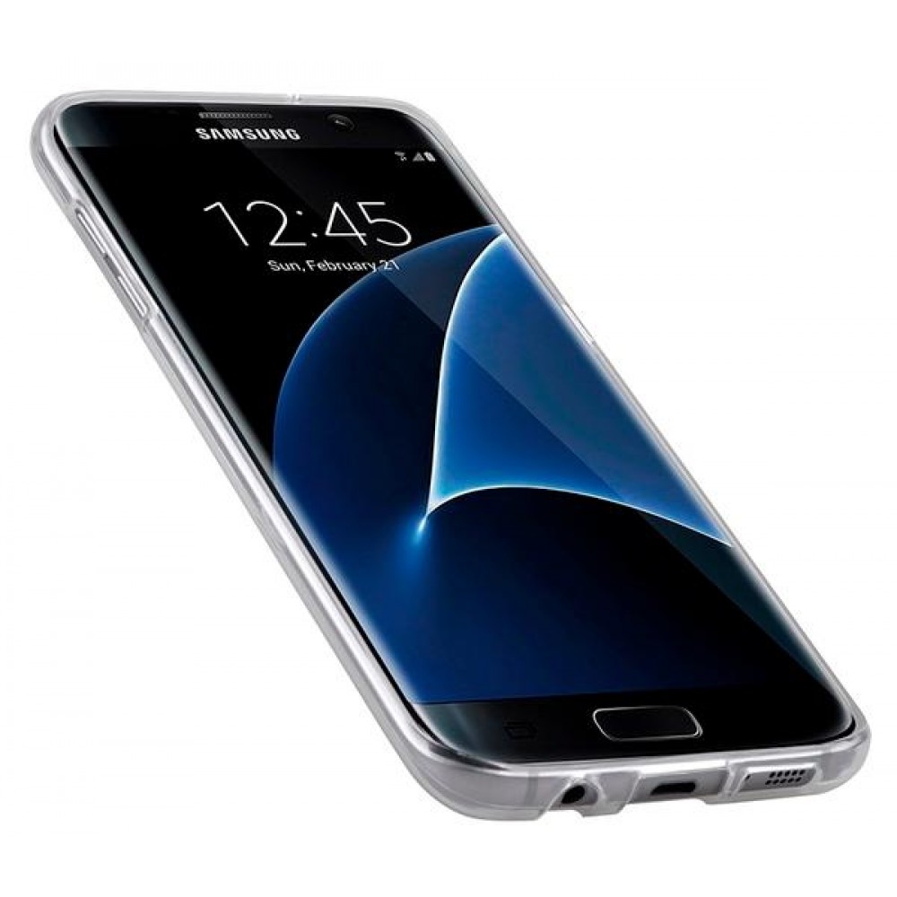 Чехол Melkco Samsung G935/S7 edge Poly Jacket TPU Transparent