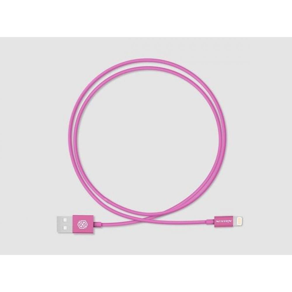 Кабель Nillkin Rapid Lightning Cable - 100см MFI Pink