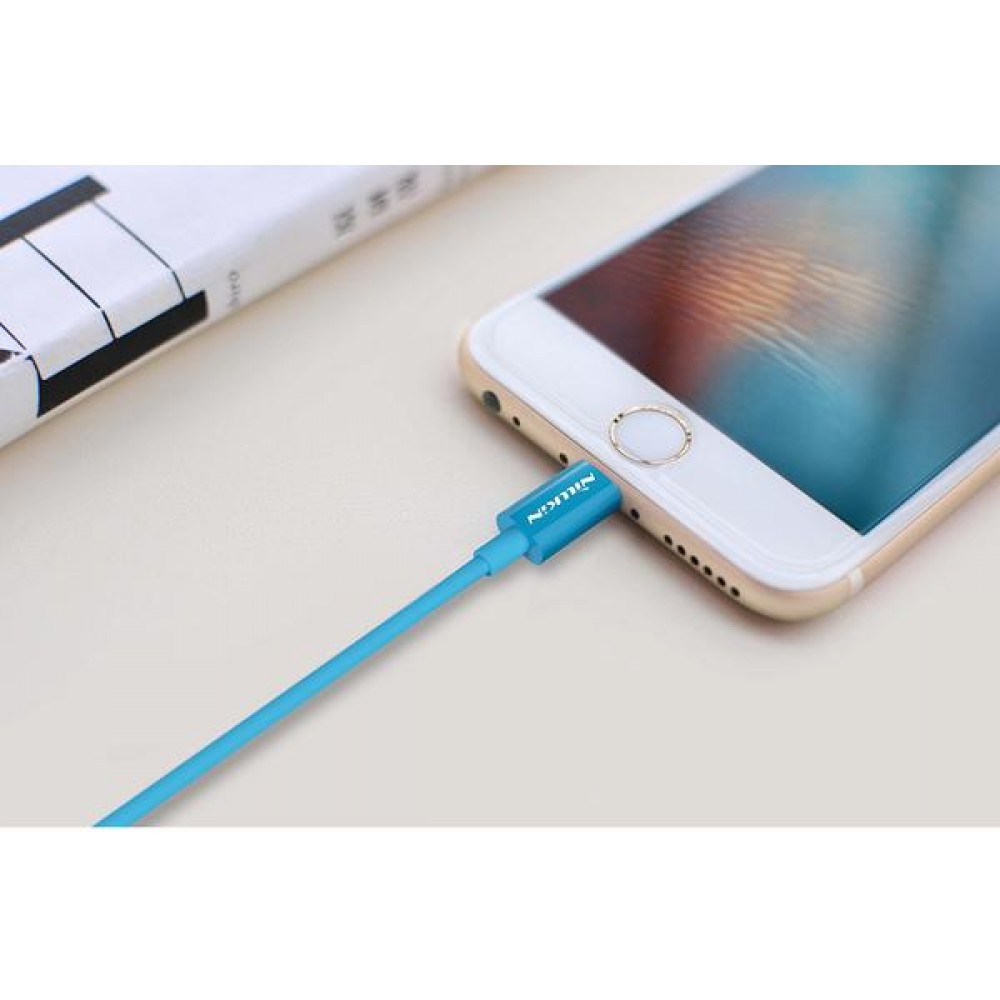 Кабель Nillkin Rapid Lightning Cable - 100см MFI Blue