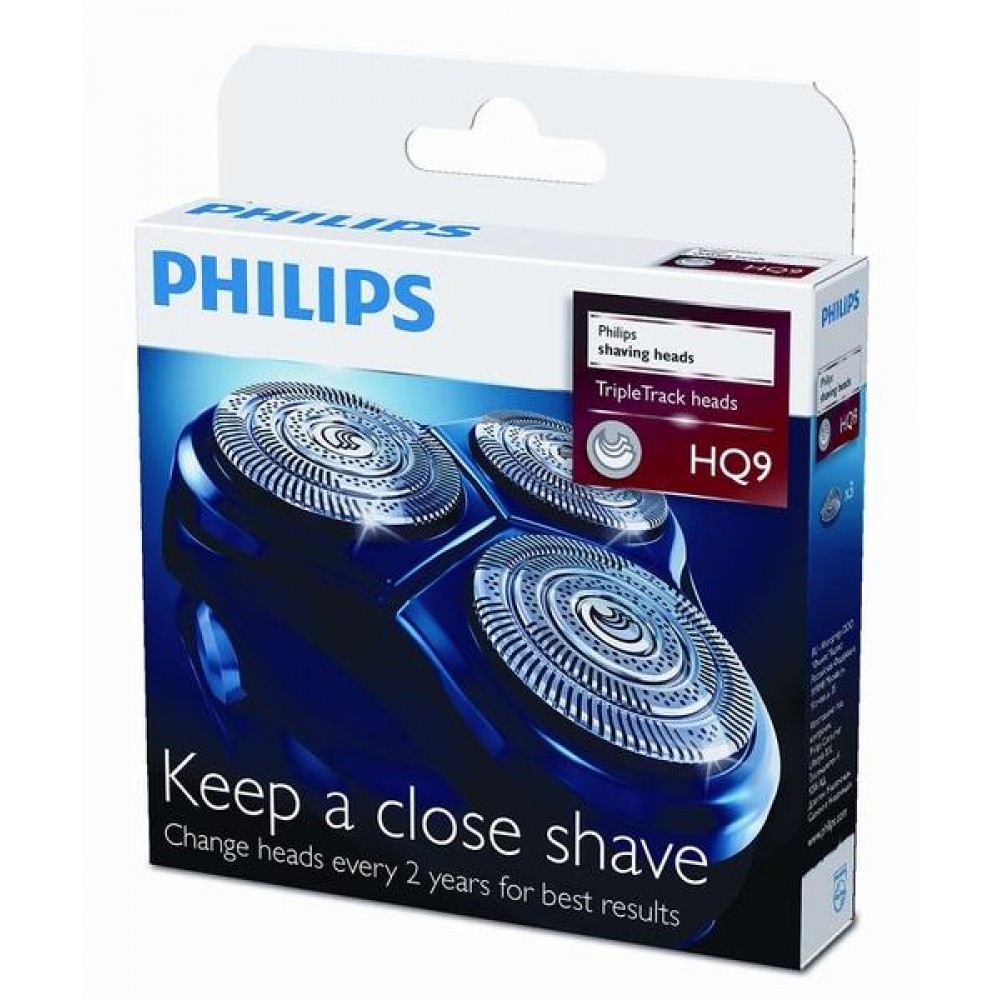 Бритвенные головки Philips HQ9/50 (3 штуки в упаковке)
