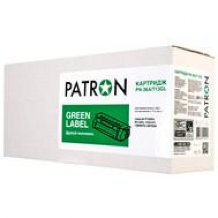 Картридж Patron HP LJ CB436A/CANON 713(PN-36A/713GL) GREEN Label