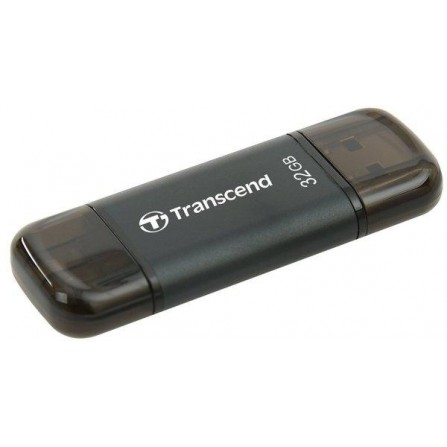 Flash Drive Transcend JetDrive Go 300 32GB, Lightning/USB 3.1 Black