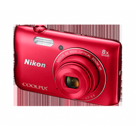 Цифровая фотокамера Nikon Coolpix A300 Red