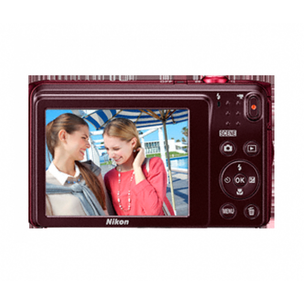 Цифровая фотокамера Nikon Coolpix A300 Red