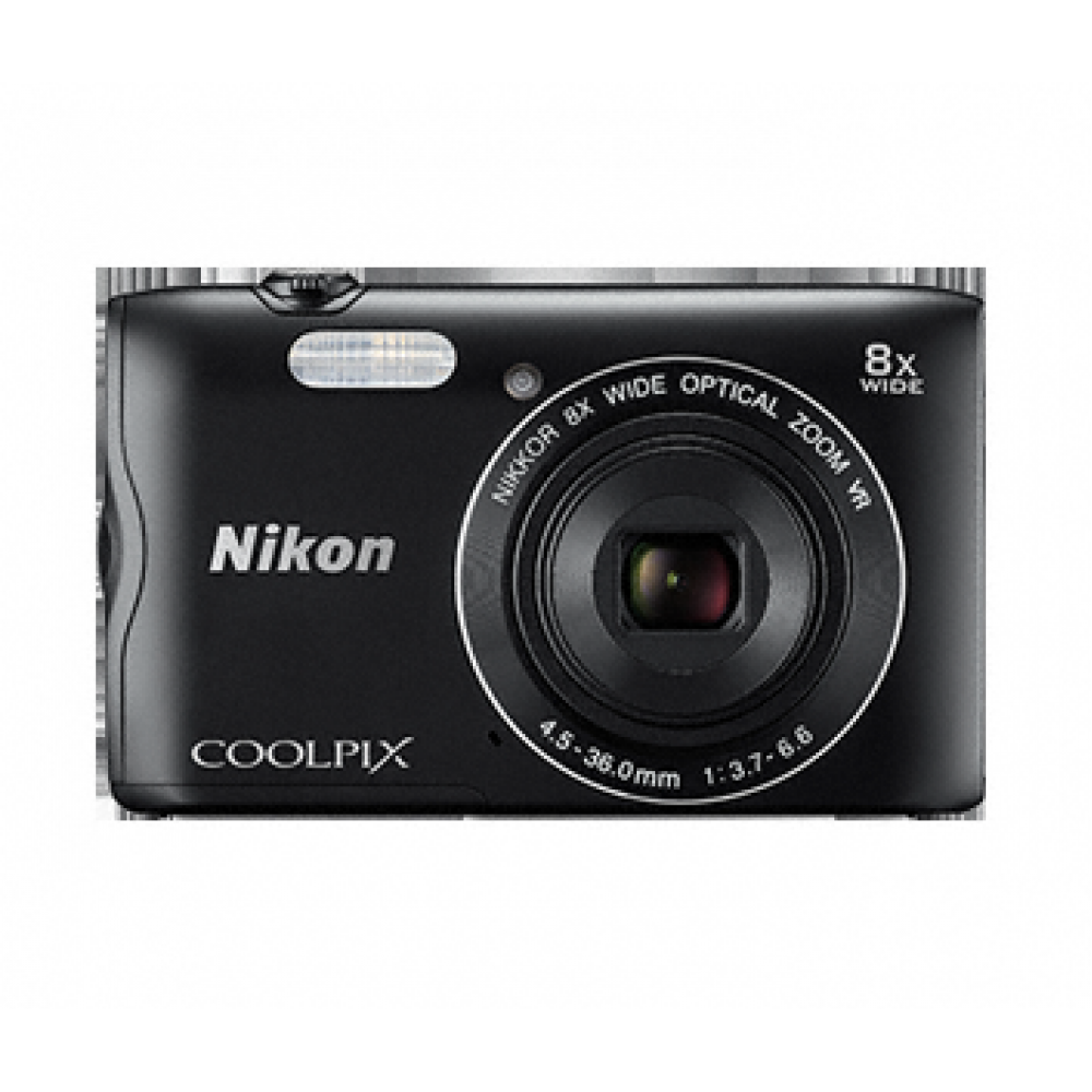 Цифровая фотокамера Nikon Coolpix A300 Black