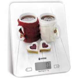 Весы кухонные Vitek VT-2424 White