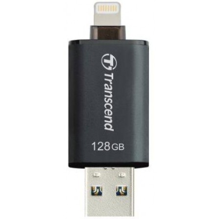 Flash Drive Transcend JetDrive Go 300 128GB, Lightning/USB 3.1 Black