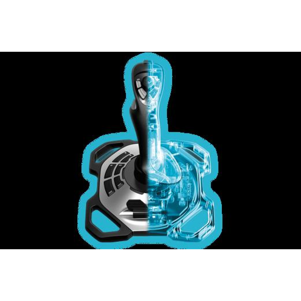 Игровой манипулятор Logitech Extreme 3D Pro PC Black/Silver