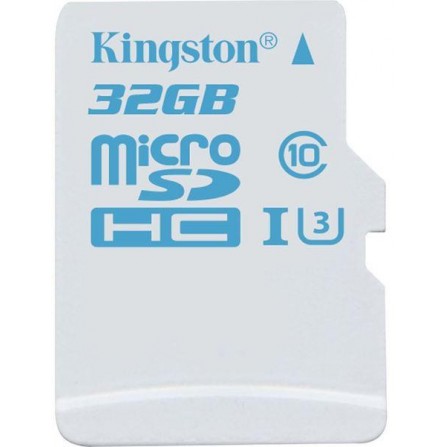 Карта памяти Kingston microSDHC 32 Gb Action UHS-I U3 no ad (R90, W45)