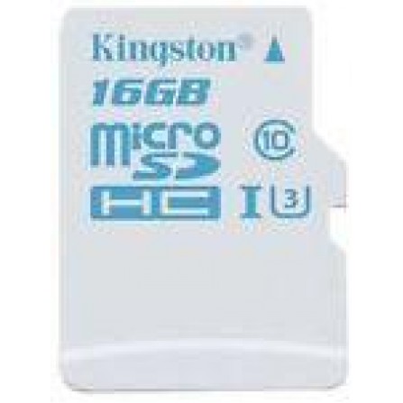 Карта памяти Kingston microSDHC 16 Gb Action UHS-I U3 no ad (R90, W45)