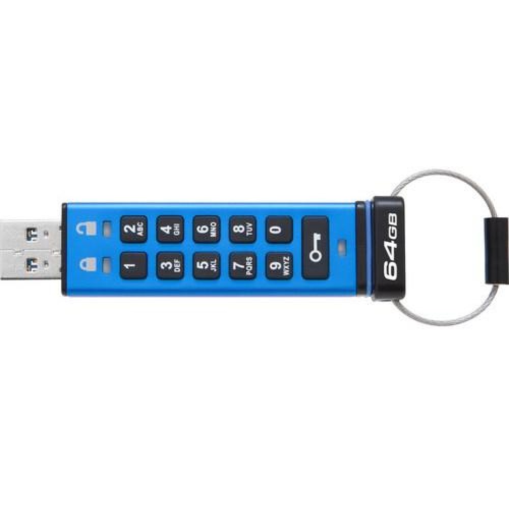 Flash Drive Kingston DT 2000 64 GB Keypad Access USB 3.1