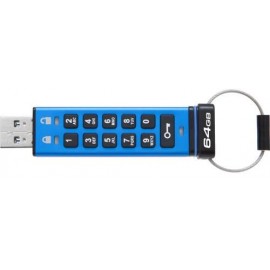 Flash Drive Kingston DT 2000 64 GB Keypad Access USB 3.1