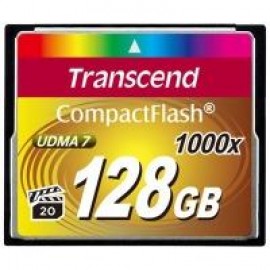 Карта памяти Transcend Compact Flash 128 GB (1000X)