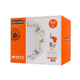Сервиз столовый ARCOPAL CYBELE, 26+6 предметов