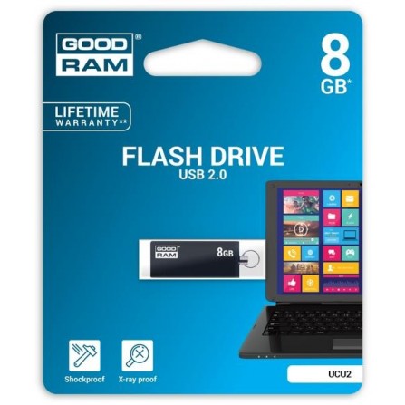 Flash Drive Goodram Cube 8 GB Black