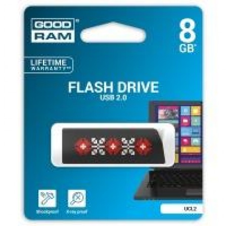 Flash Drive Goodram CL!CK 8 GB UKRAINE, Black