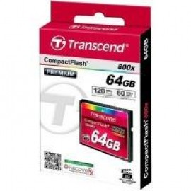 Карта памяти Transcend Compact Flash 64 GB (800X)