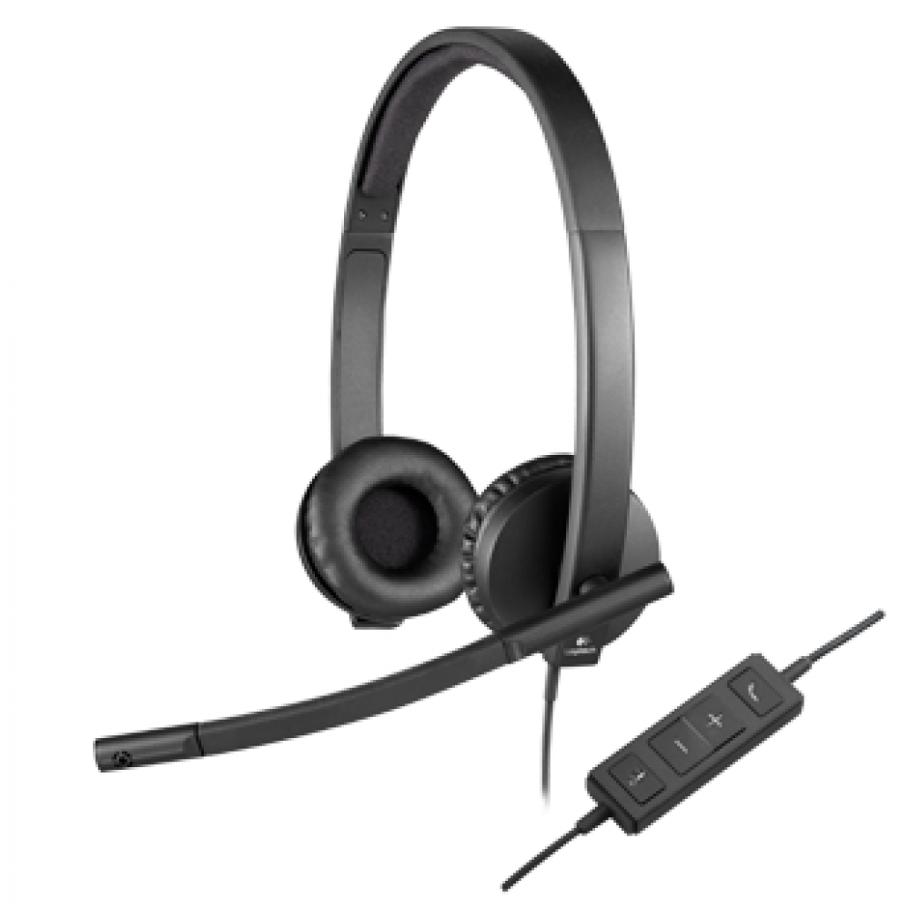 Гарнитура Logitech USB Headset H570e