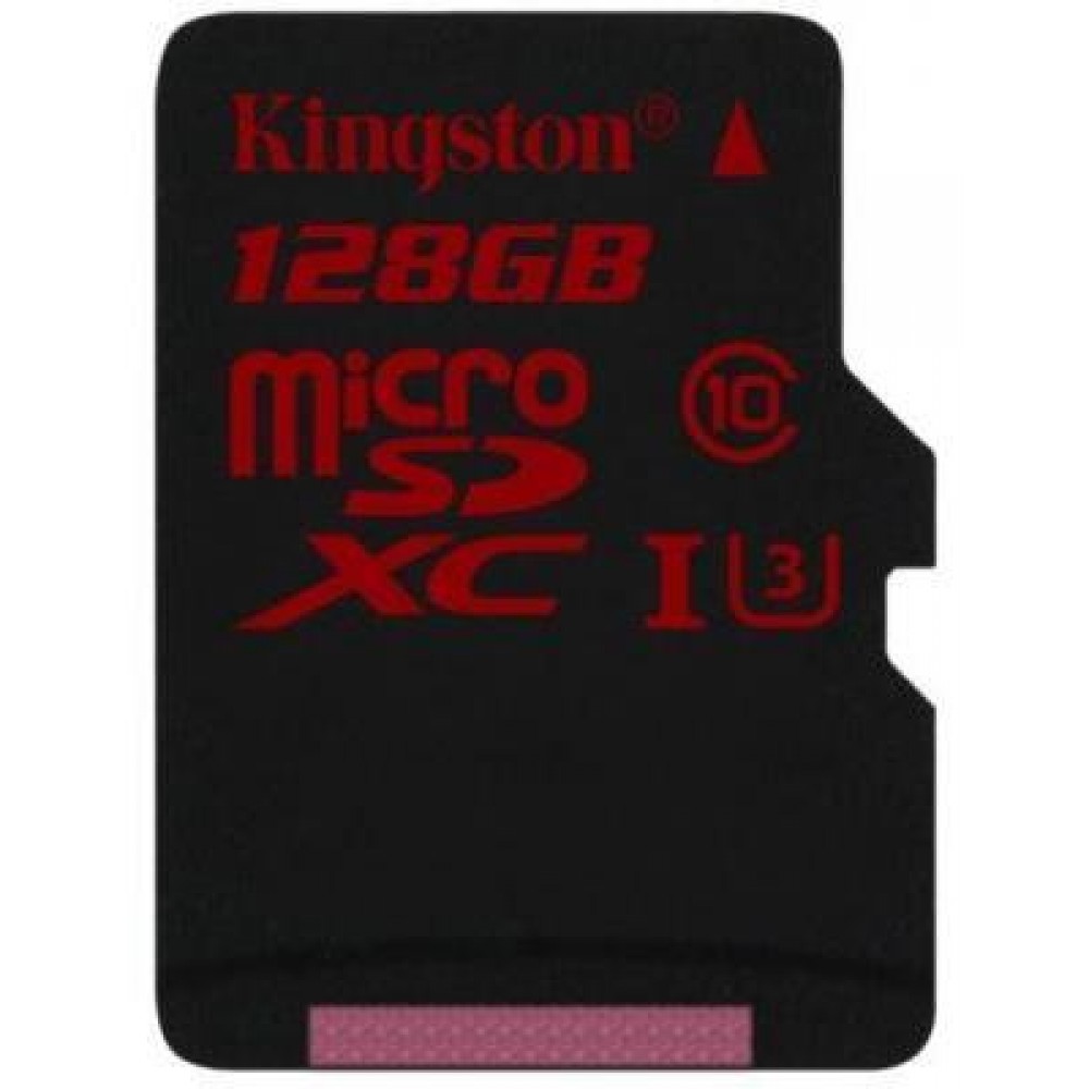 Карта памяти Kingston microSDHC 128GB Class 10 UHS-I U3 R90/W80MB/s