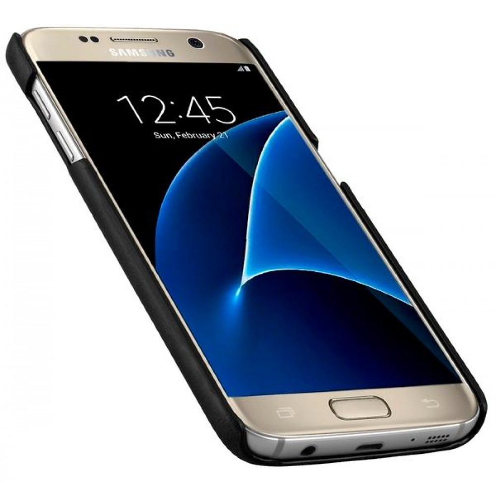 Чехол Melkco Samsung S7/G930 - Mini PU Leather Dual Card Black