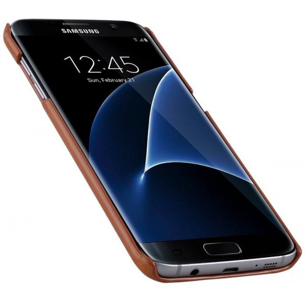 Чехол Melkco Samsung S7 Edge/G935 - M PU Leather Dual Card Brown