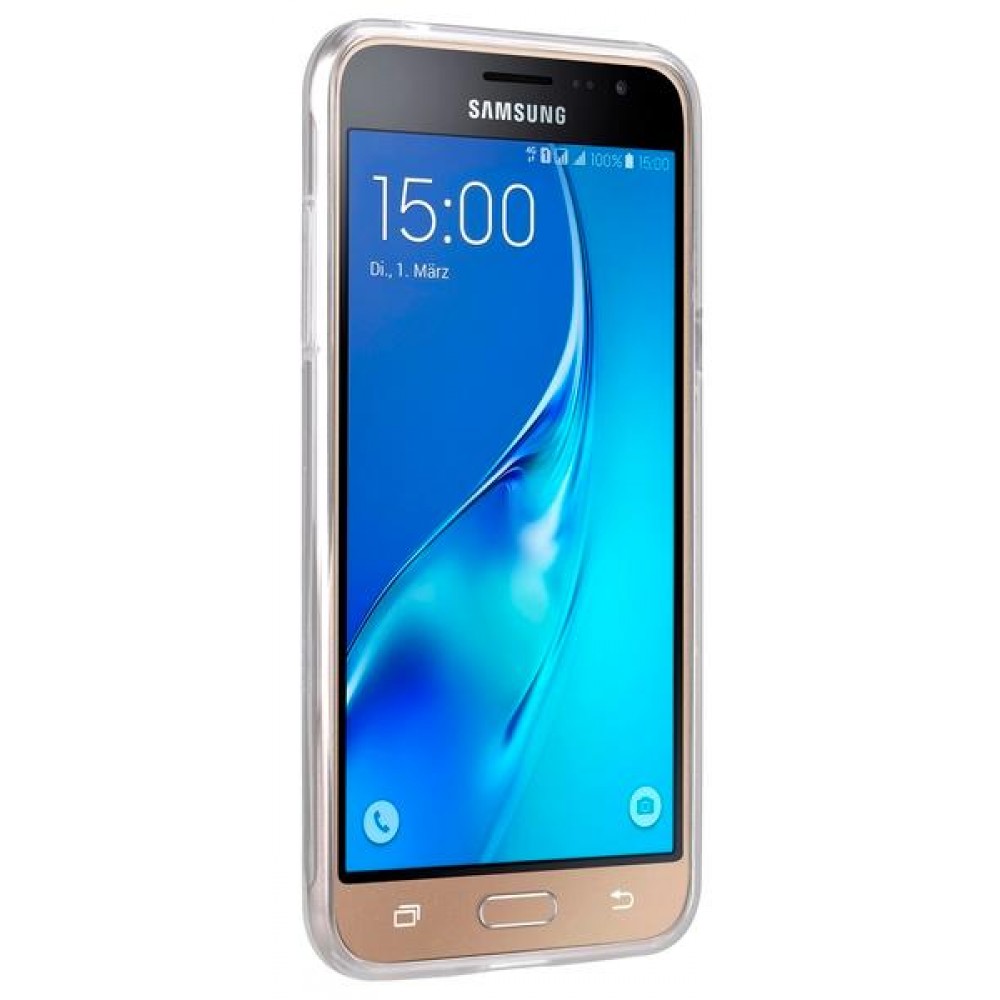 Чехол Melkco Samsung J3/J320 - Poly Jacket TPU Transparent