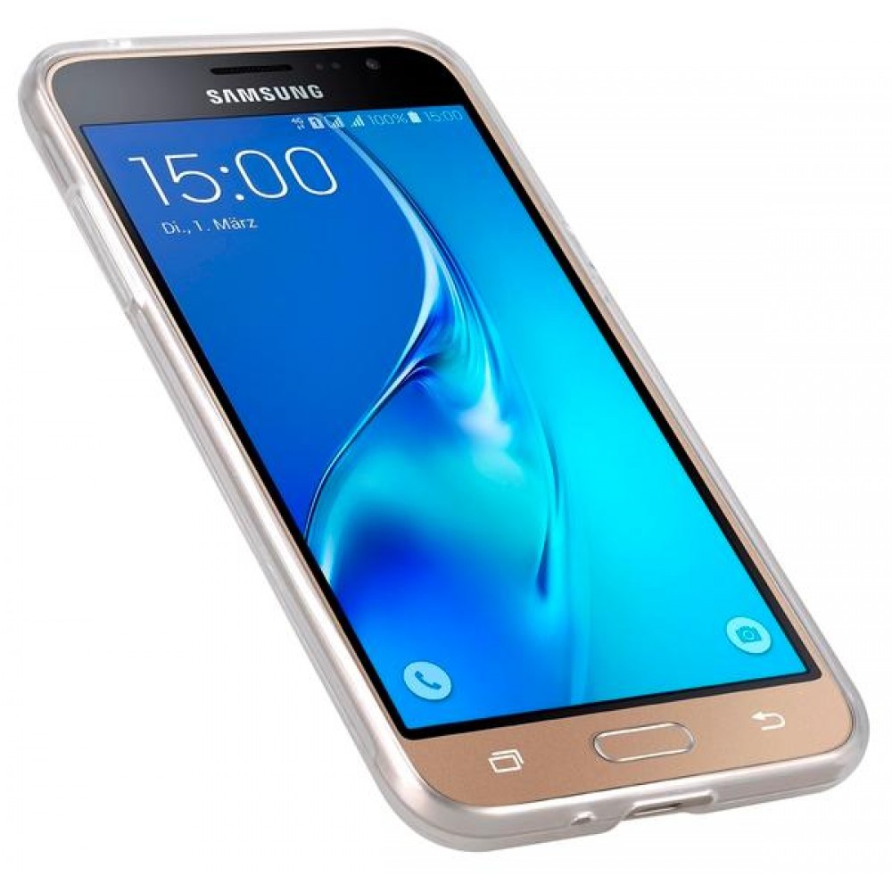 Чехол Melkco Samsung J3/J320 - Poly Jacket TPU Transparent