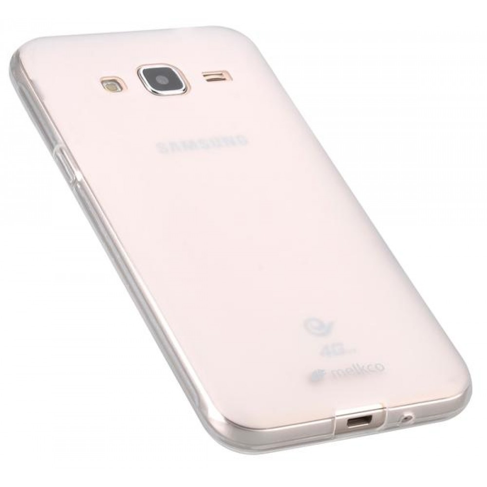 Чехол Melkco Samsung J3/J320 - Poly Jacket TPU Transparent
