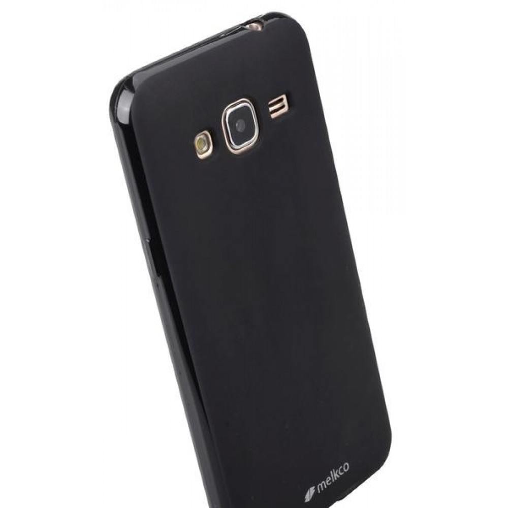 Чехол Melkco Samsung J3/J320 - Poly Jacket TPU Black