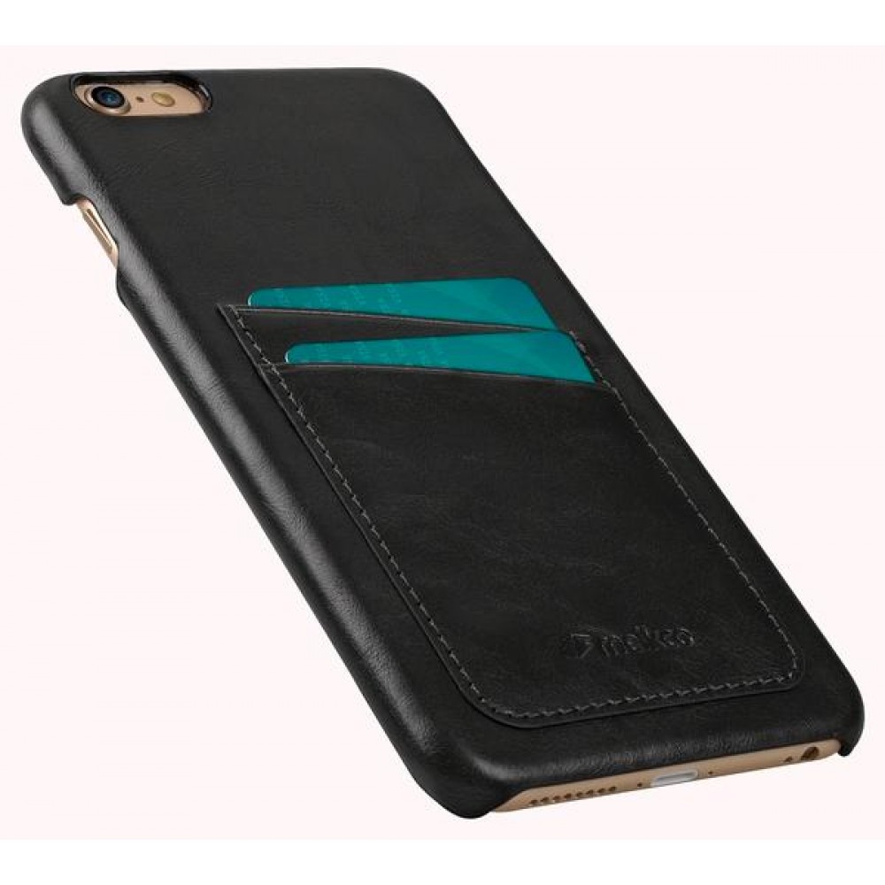 Чехол Melkco iPhone 6 Plus - M PU Leather Dual Card Black