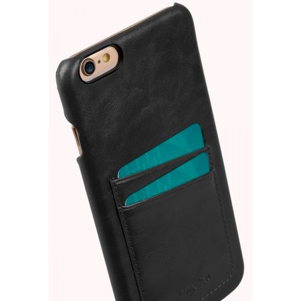 Чехол Melkco iPhone 6 Plus - M PU Leather Dual Card Black