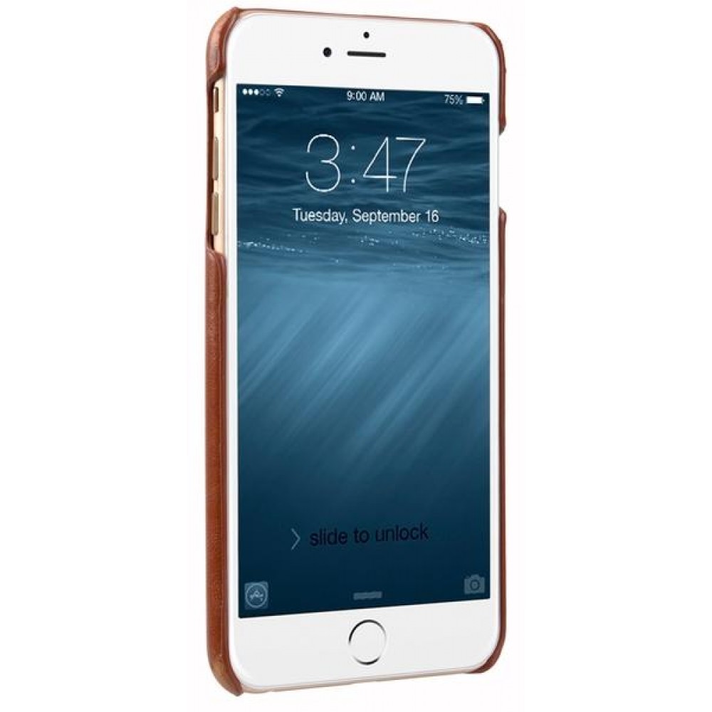 Чехол Melkco iPhone 6 Plus - M PU Leather Dual Card Brown