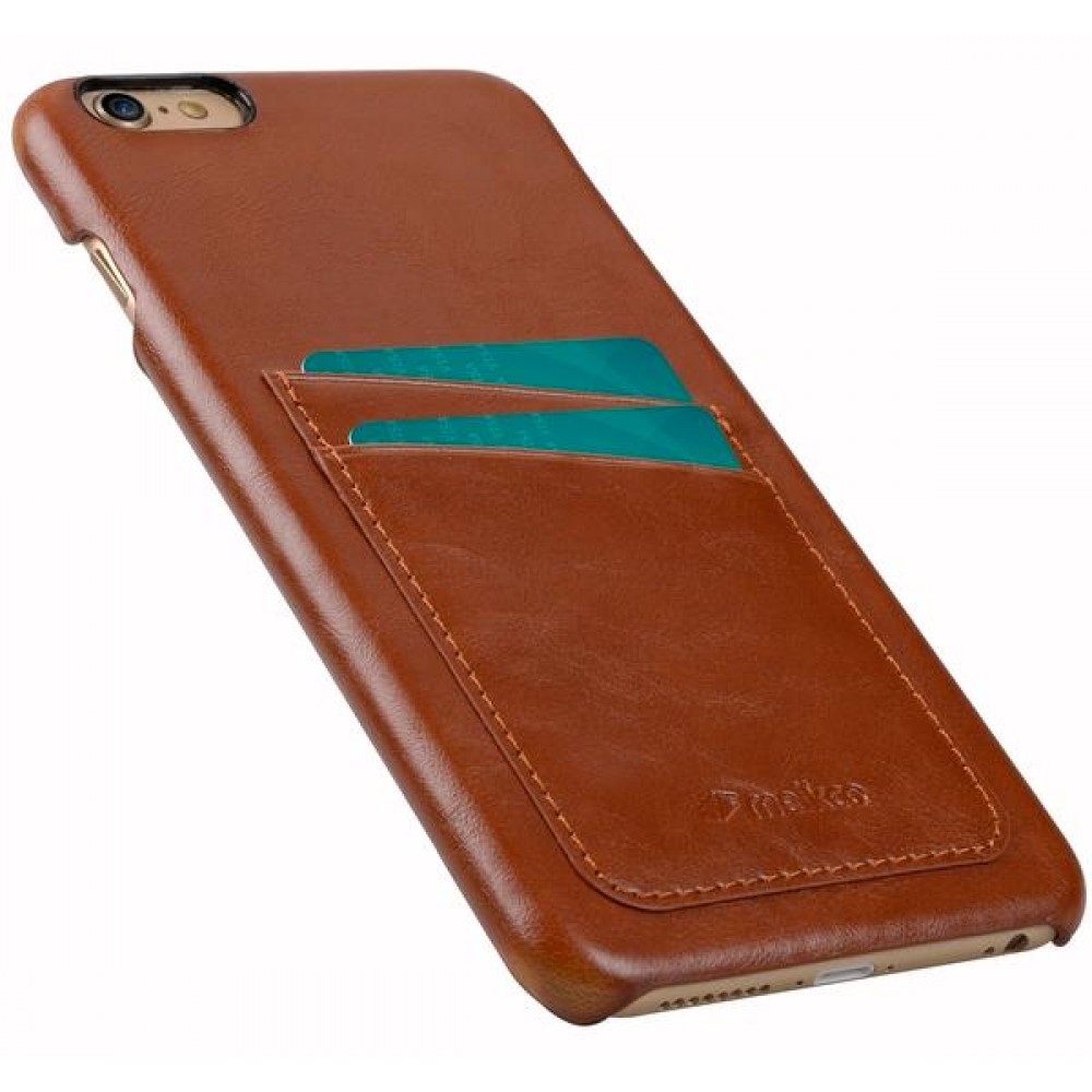 Чехол Melkco iPhone 6 Plus - M PU Leather Dual Card Brown