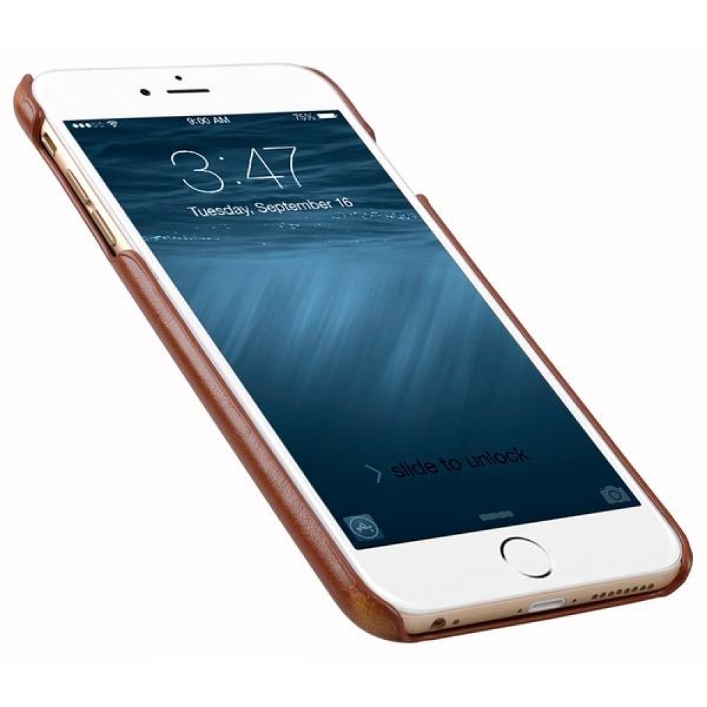 Чехол Melkco iPhone 6 Plus - M PU Leather Dual Card Brown