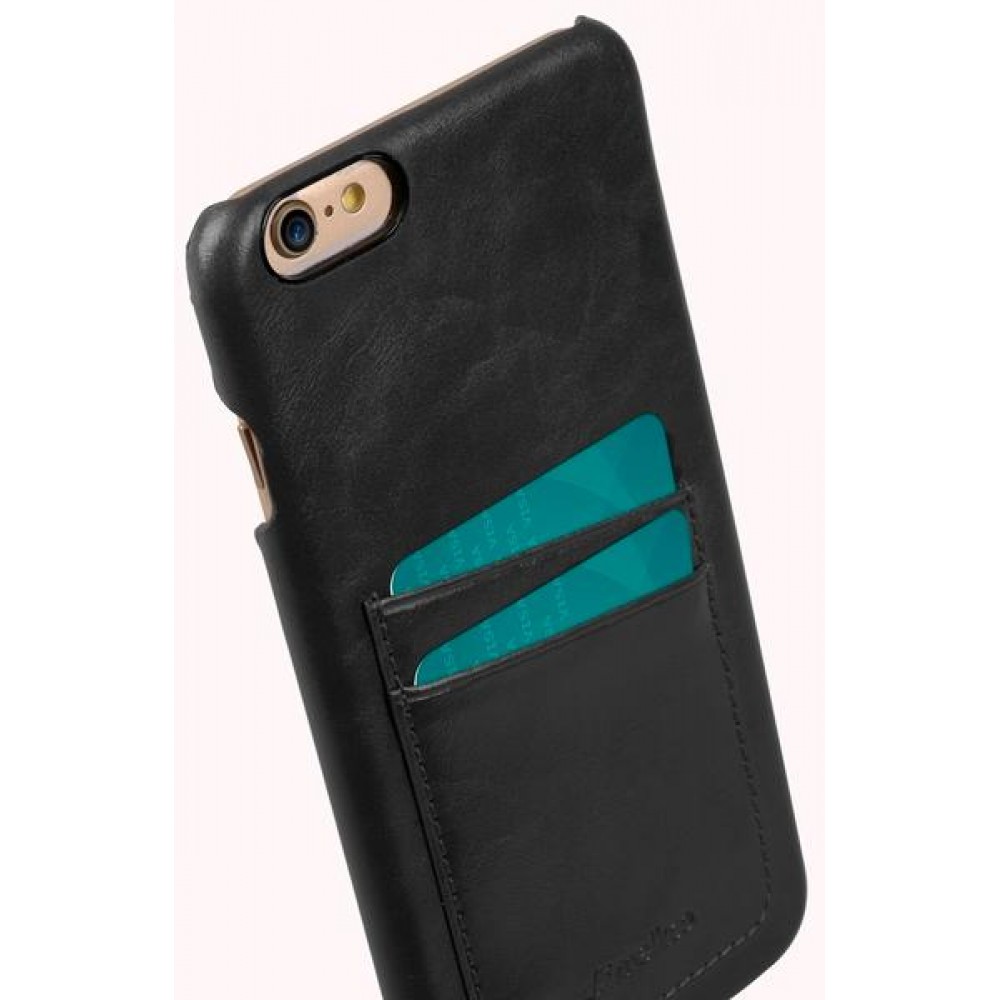 Чехол Melkco iPhone 6 - M PU Leather Dual Card Black