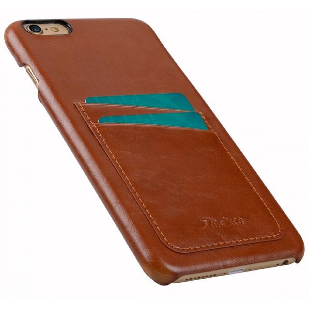 Чехол Melkco iPhone 6 - M PU Leather Dual Card Brown