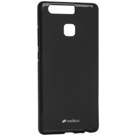 Чехол Melkco Huawei P9 - DP (TPU + 9H Glass) Black