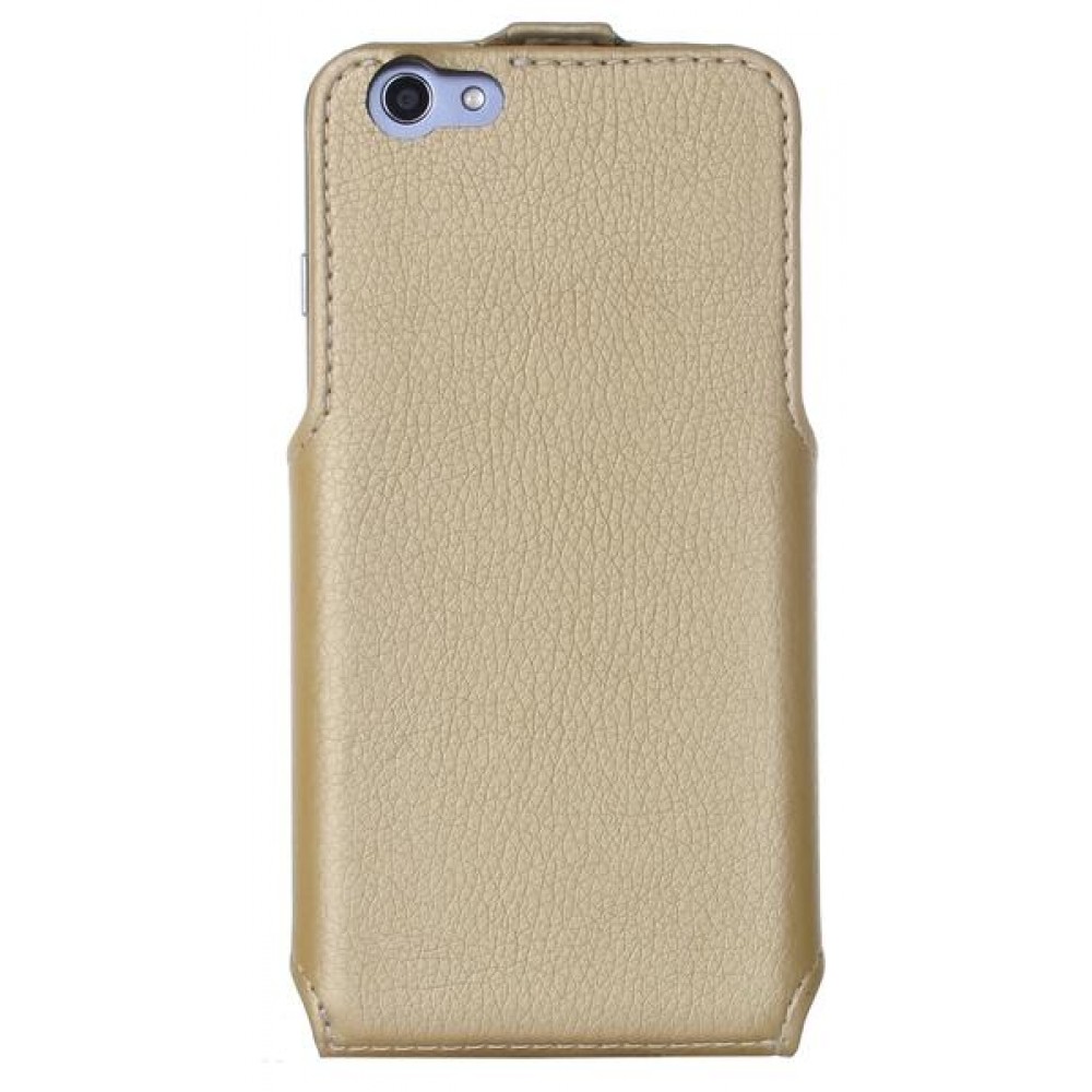 Чехол Red Point Bravis A551 Atlas - Flip case Gold