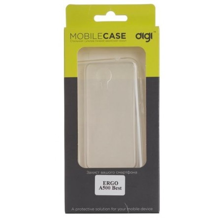 Чехол DiGi ERGO B400 Prime - TPU Clean Transparent