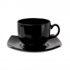 Сервиз чайный LUMINARC QUADRATO BLACK, 12 предметов