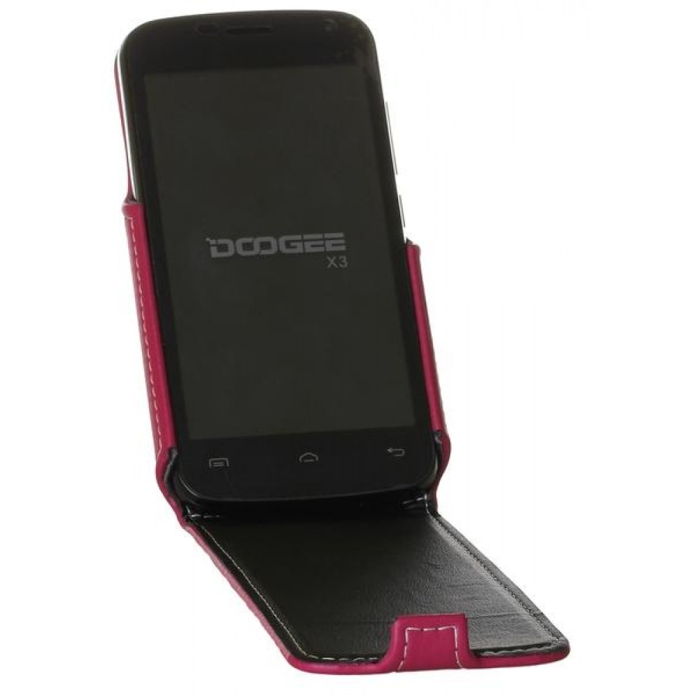 Чехол Red Point Doogee X3- Flip case Pink