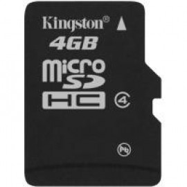 Карта памяти Kingston microSD 4 GB Class 4 no adapter
