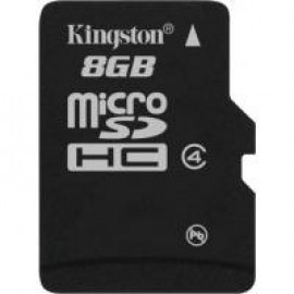 Карта памяти Kingston microSD 8 GB Class 4