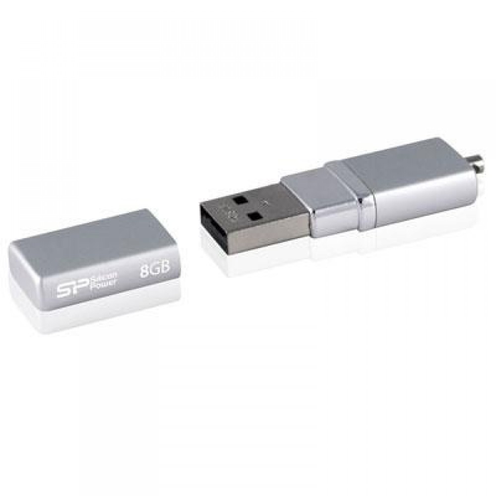 Flash Drive Silicon Power LuxMini 710 8 GB Silver