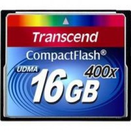 Карта памяти Transcend Compact Flash 16 GB (400X)